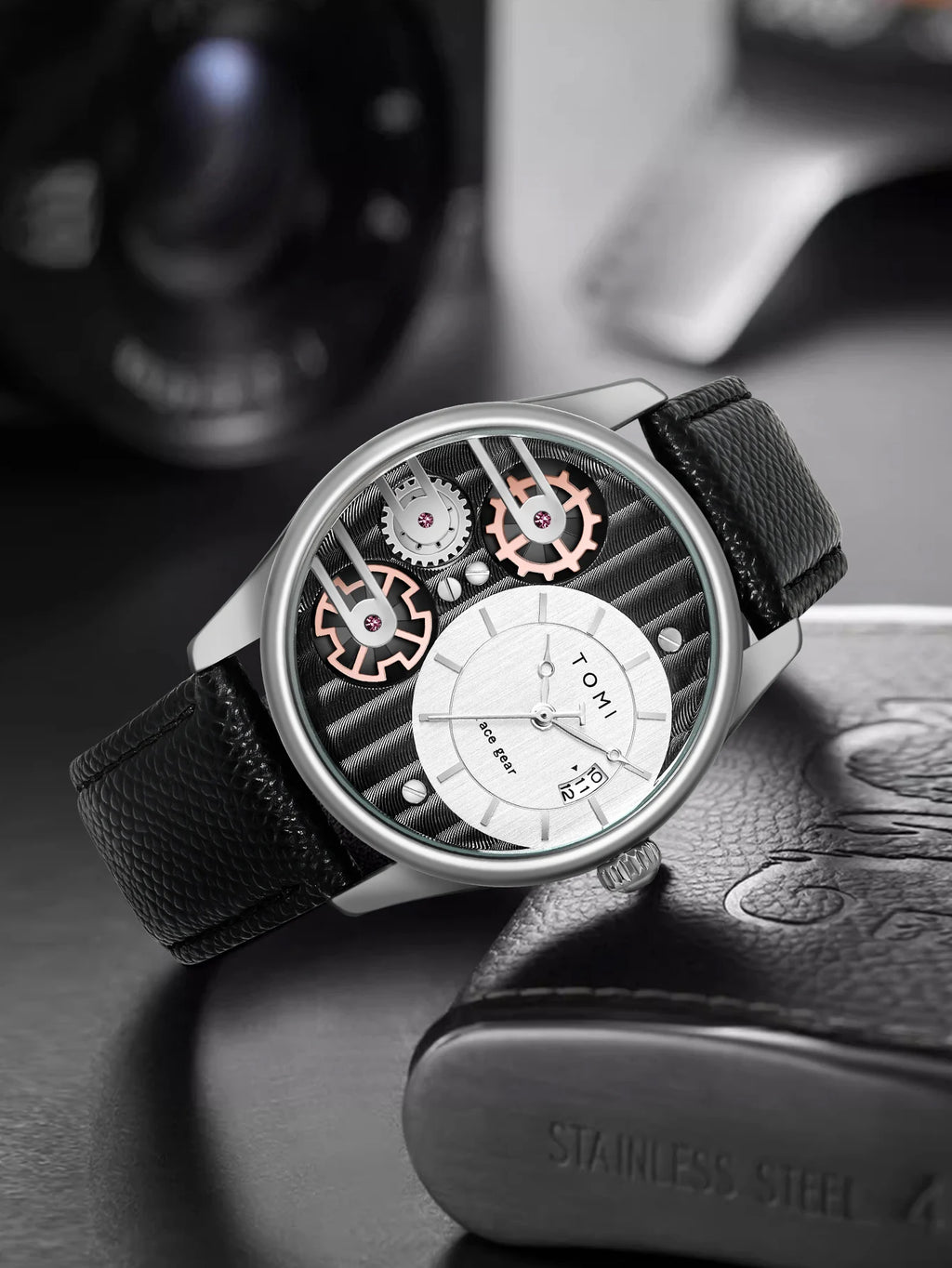 Quartz Men's Wristwatch – Luxury Minimalist Business Gift for Anniversaries