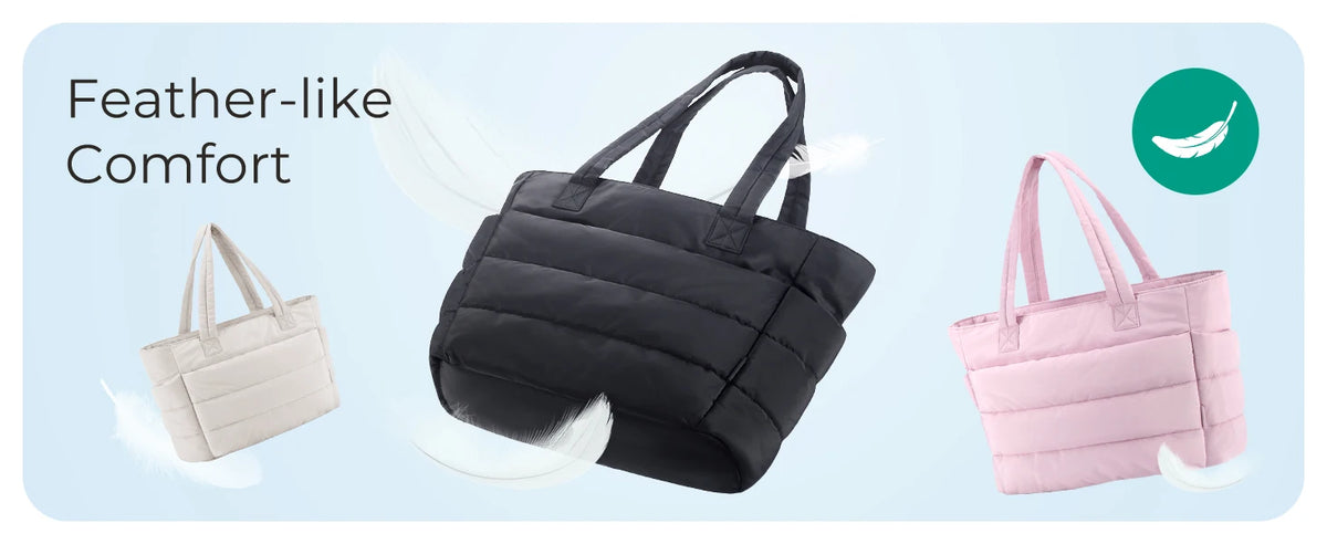 Large Capacity Tote Bag – Solid Color Commuter Handbag for Work and School