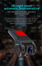 HD USB Dash Camera – Android Navigation Recorder for Car Safety