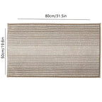 Absorbent Bathroom Rug Set – Non-Slip Fluffy Mats for Home Bath Decor