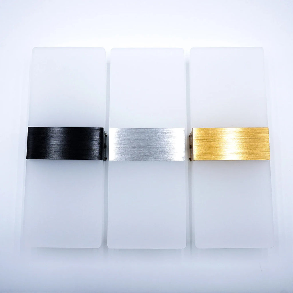 Modern Minimalist Wall Lamp – Aluminum LED Sconce for Bedroom and Living Room