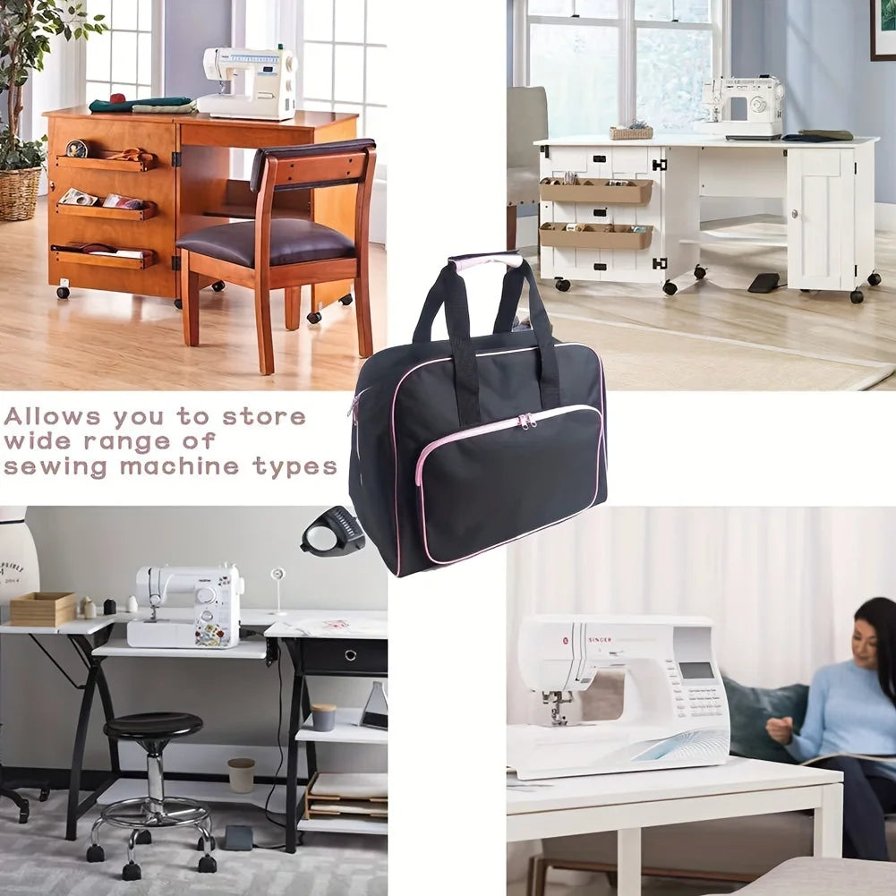 Portable Sewing Machine Tote – Dustproof Carry Case for Travel and Storage