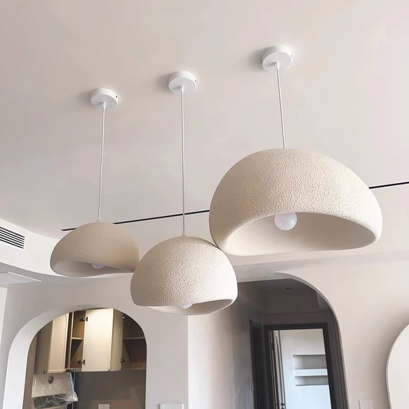 Wabi Sabi Pendant Light – Nordic Minimalist Chandelier for Dining Room Decor
