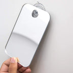 Acrylic Hand Mirror – Portable Travel Accessory for Makeup and Shaving