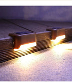 Waterproof Solar LED Deck Lights – Outdoor Step Lamps for Garden Patio Decor