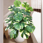 Artificial Monstera Plant – 104cm Plastic Palm Tree for Home Office Decor