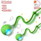 Interactive Rolling Cat Ball – Rechargeable Smart Toy for Pet Training