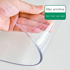 Clear PVC Desk Mat – Non-Slip Waterproof Table Protector for Office Writing