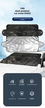 Windshield Snow Cover – All-Weather Ice Protector for Winter Vehicle Care