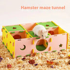 Felt Maze Hideout – Removable Tunnel Nest for Hamsters and Small Pets