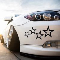 Star Vinyl Car Decal – 12x24cm Waterproof Sticker for Truck Bumper Window