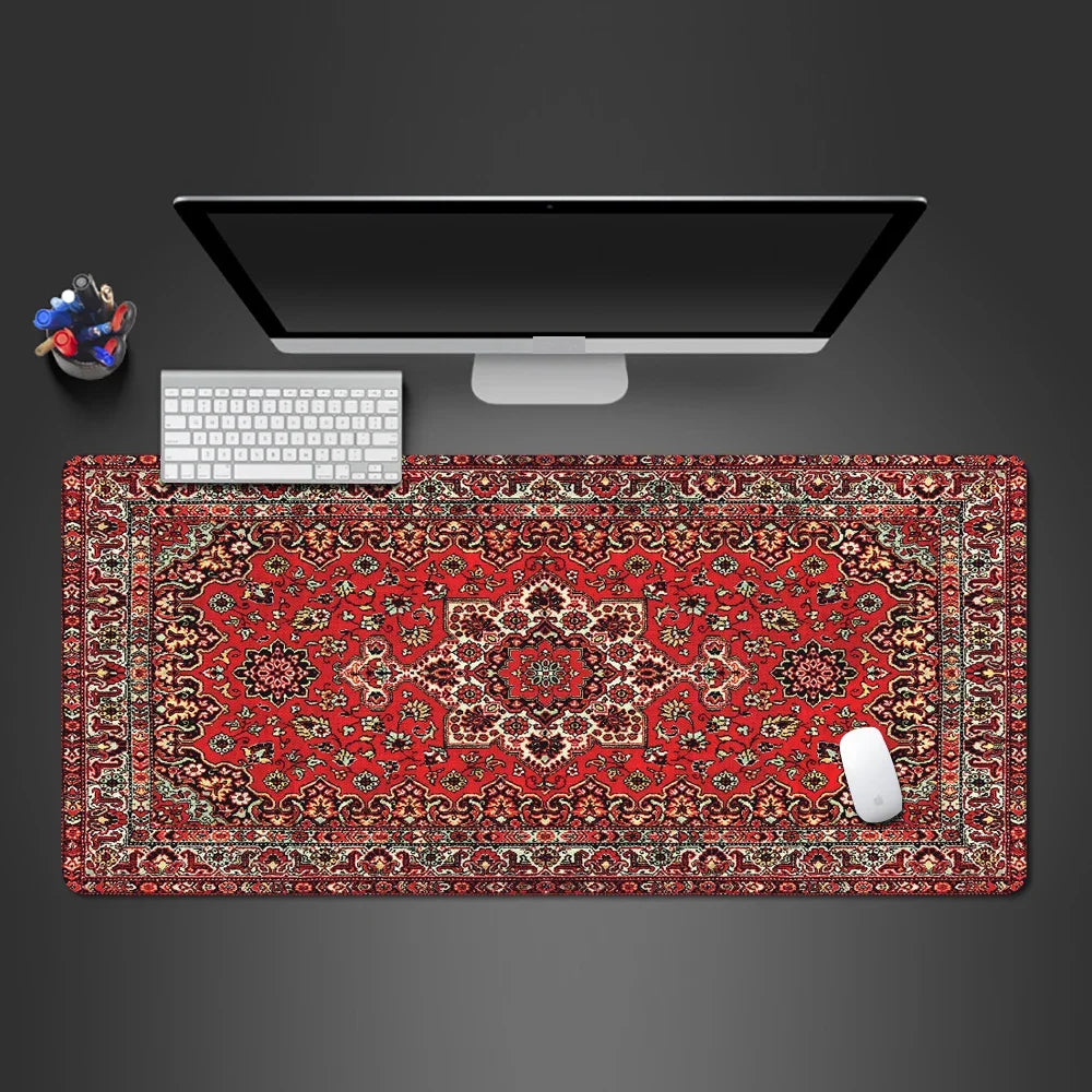 Persian Carpet Mouse Pad – Large XXL Rug for Office Desk and Gaming Setup