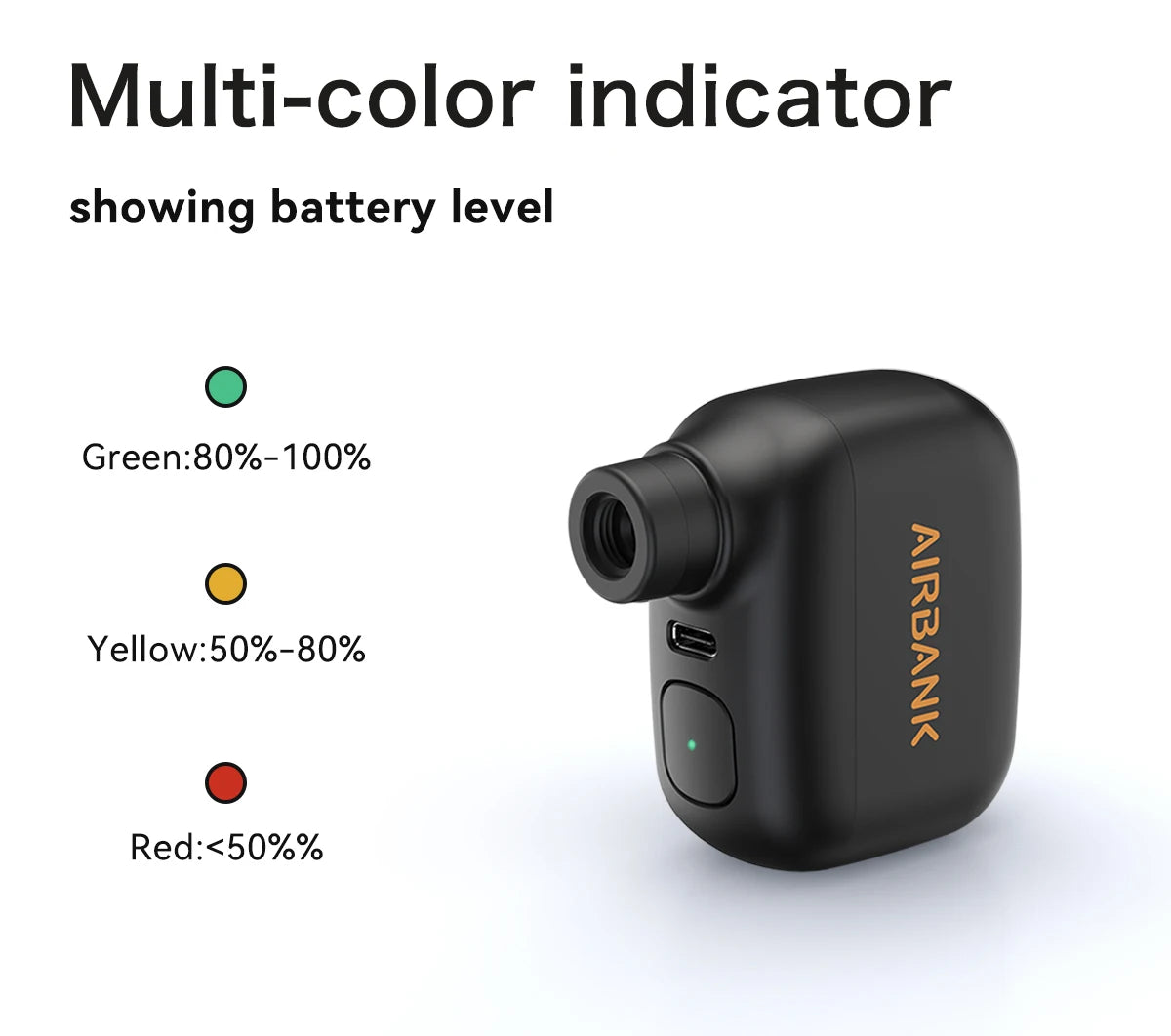 Portable Electric Bike Pump – Cordless Tire Inflator for Cycling Travel