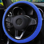 Breathable Mesh Car Steering Wheel Cover – Comfortable Grip for Women