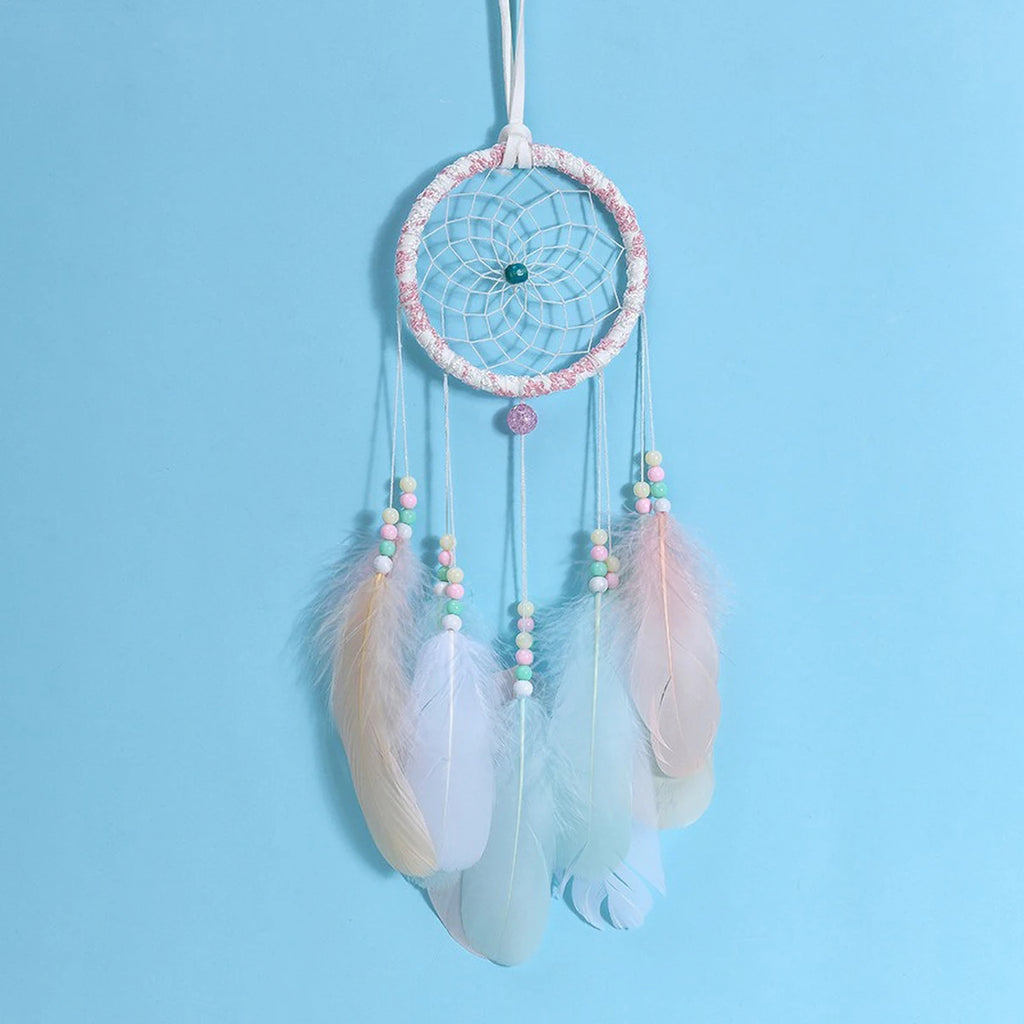 LED Heart Dreamcatcher – Hanging Nordic Ornament for Wedding Decor