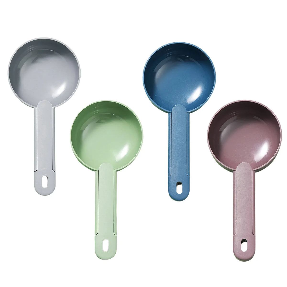 Pet Food Scooping Shovel – Ergonomic Measuring Spoon for Dog and Cat Feeding