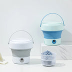 Portable Folding Washing Machine – Ultrasonic Mini Washer for Travel and Home