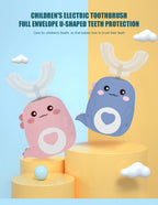 U-Shaped Electric Toothbrush – Silicone Sonic Rechargeable Kids Toothbrush