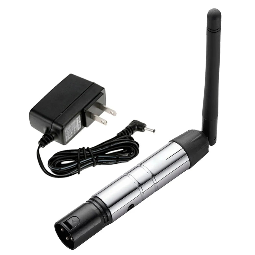 DMX512 Wireless Controller – ISM XLR Receiver Transmitter for Lighting