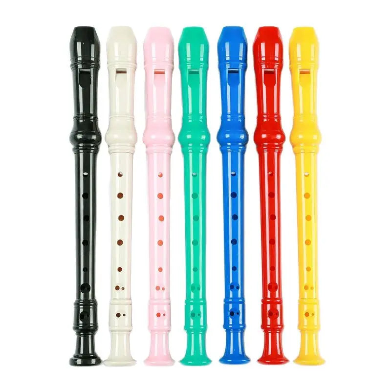 8-Hole ABS Soprano Recorder – Colorful Flute for Kids Music Education