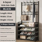Multi-Layer Shoe Rack – Floor-Standing Organizer for Entryway and Closet Storage