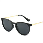 Vintage Round Kids Sunglasses – Polarized Metal UV400 Eyewear for Outdoor Play