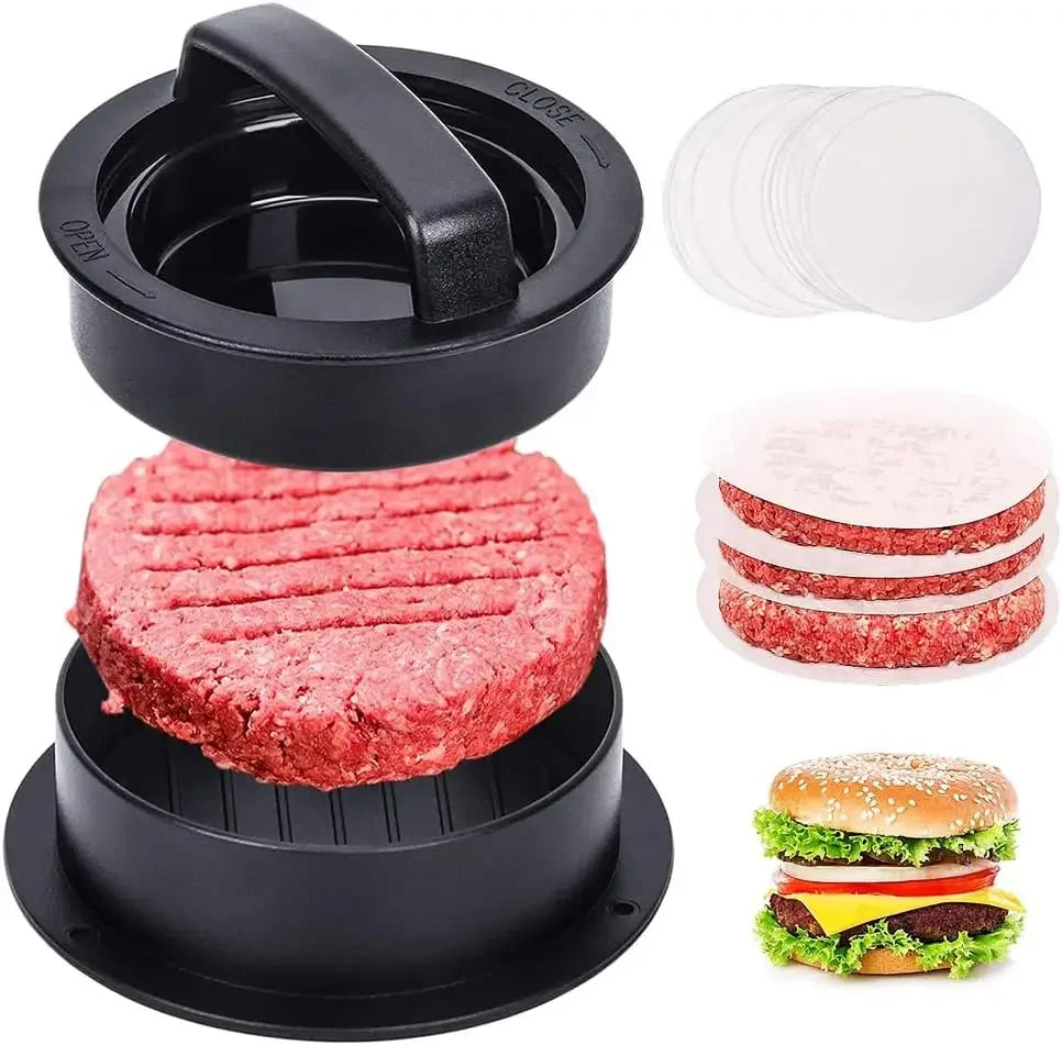 Hamburger Patty Paper – Non-Stick Wax Sheets for Frozen Meat Storage
