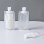 Refillable Travel Squeeze Pouches – Leakproof Toiletry Bags for Liquid Storage