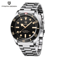 Automatic Mechanical Wristwatch – Stainless Steel for Business Men
