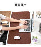 Large PU Leather Desk Pad – Waterproof Protective Mat for Office Gaming