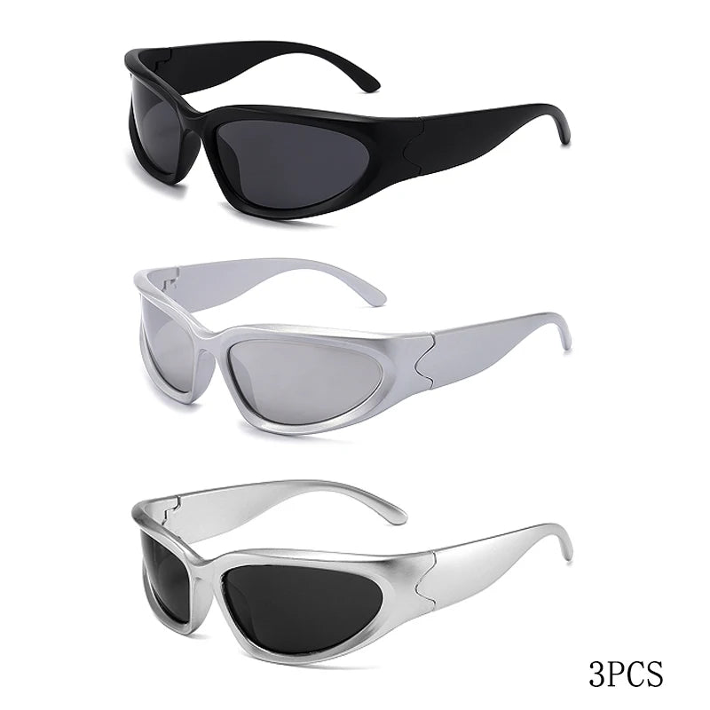 Y2K Sports Sunglasses – UV400 Shield Eyewear for Cycling and Outdoor Sports