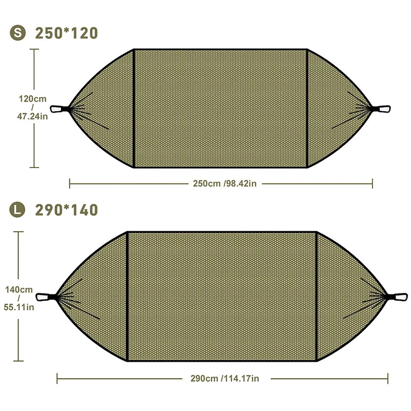 Camping Hammock – Quick Opening with Mosquito Net for Outdoor Sleeping