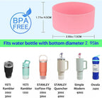 Silicone Protective Boot – 75mm Non-Slip Sleeve for Stanley Tumbler Bottles