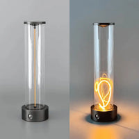 Magnetic LED Desk Lamp – Cordless Touch Control for Bedroom Nightstand