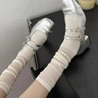 Lace Lolita Knee Socks – Thin Breathable Hosiery for Casual Cosplay Outfits