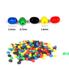 Silicone Fishing Float Beads – Anti-Tangle Buffer for Tackle Accessories