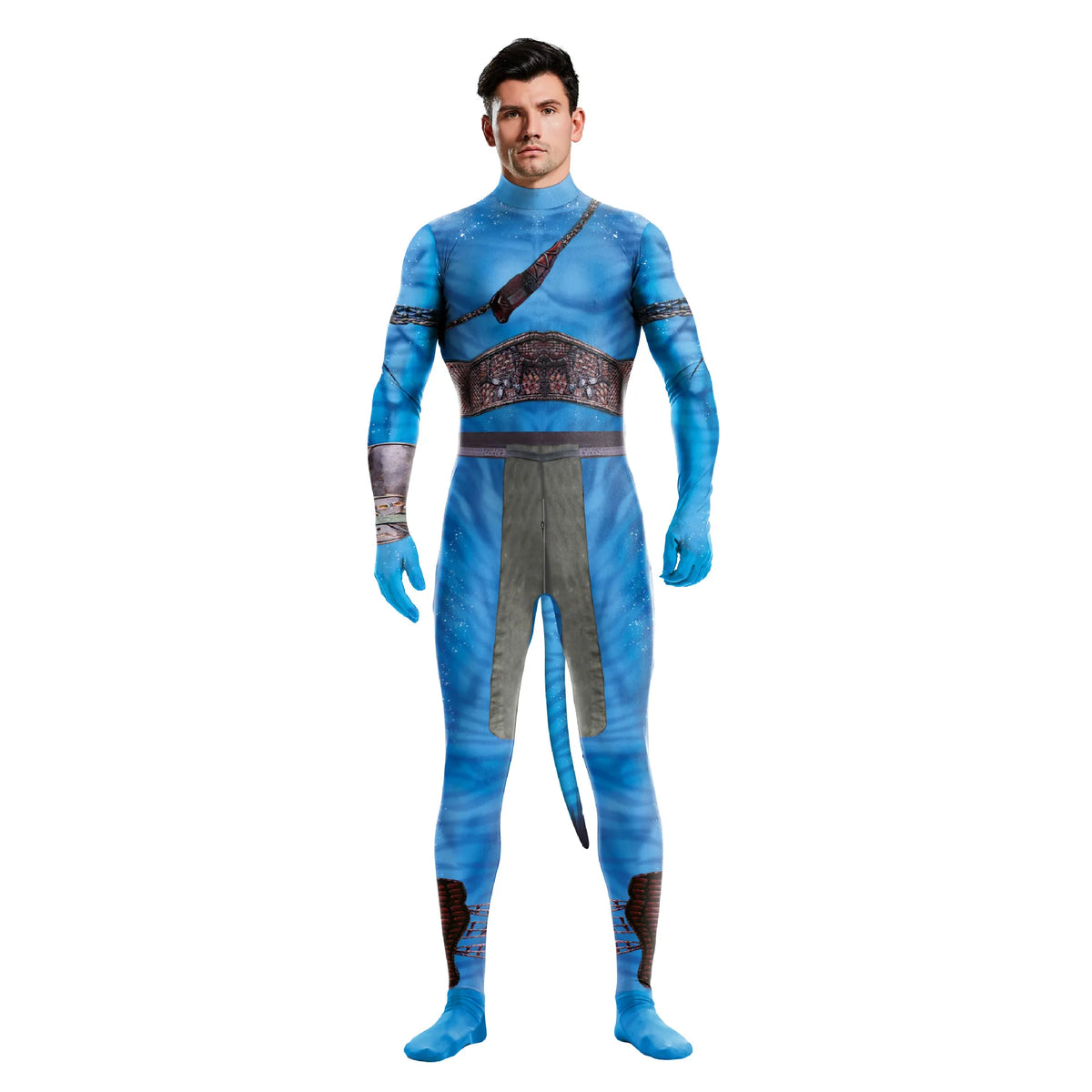 Avatar Alien Bodysuit – The Way of Water Jumpsuit for Halloween Cosplay
