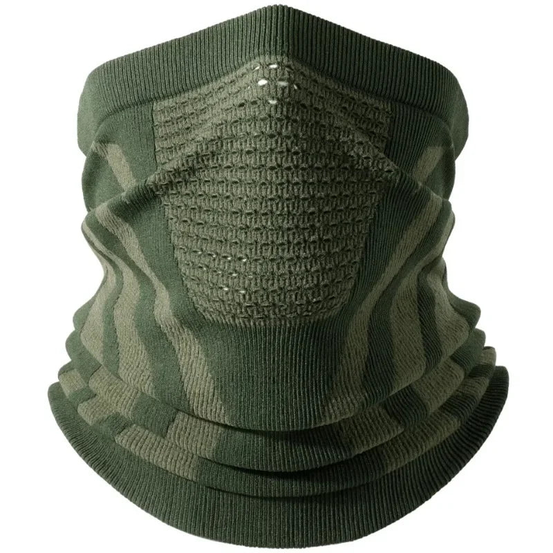 Windproof Neck Warmer Gaiter – Thermal Face Mask for Winter Outdoor Sports