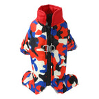 Waterproof Camouflage Dog Jumpsuit – Reflective Winter Coat for Small Medium Dogs