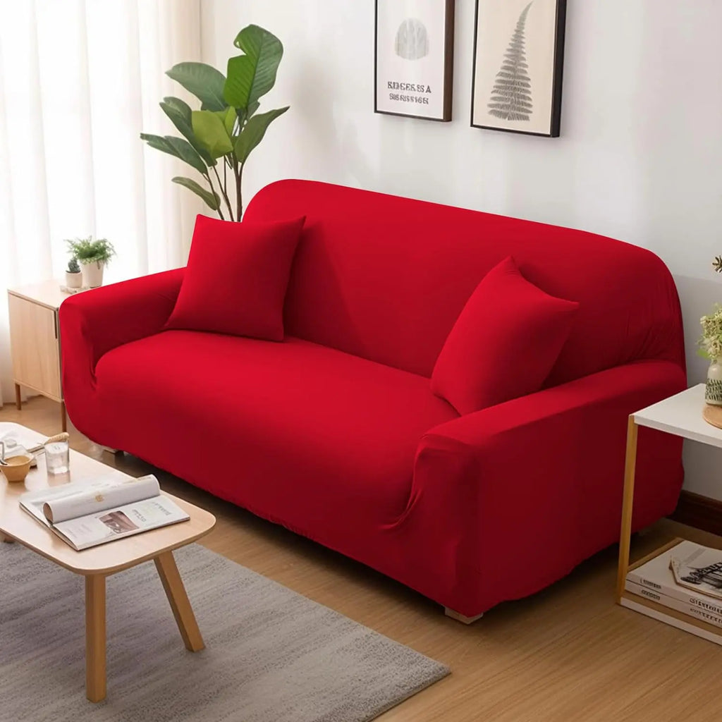 Thickened Elastic Sofa Slipcovers – Sectional Corner Couch Protection for Living Room