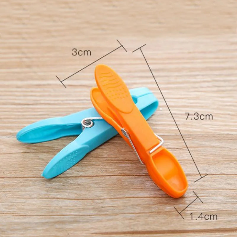 Plastic Clothespins – Heavy Duty Laundry Clips for Drying Clothes and Towels