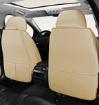Full-Wrap Leather Car Seat Covers – Durable Universal Fit for All-Season Driving