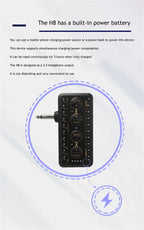 Wireless Guitar Amplifier – Rechargeable Mini FX for Electric Bass Acoustic