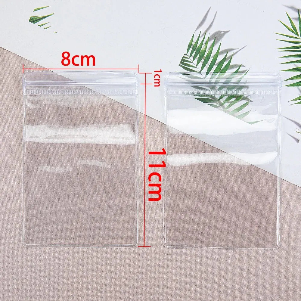 Transparent Jewelry Storage Bags – Anti-Oxidation Pouches for DIY Packaging