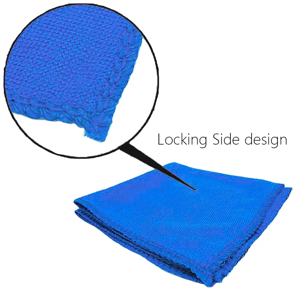Microfiber Cleaning Towels – Absorbent Cloths for Car Detailing and Home Use