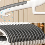Non-Slip Metal Clothes Hangers – Round Notch Design for Suit and Coat Storage