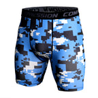Compression Shorts – 3D Printed Camouflage for Gym and Bodybuilding