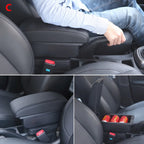 Center Console Armrest Box – Storage Organizer for Peugeot 208 2012-2018