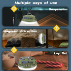 Rechargeable LED Camping Lantern – Magnetic Portable Light for Outdoor Tent