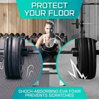 Interlocking EVA Foam Floor Tiles – Non-Slip Exercise Mats for Home Gym